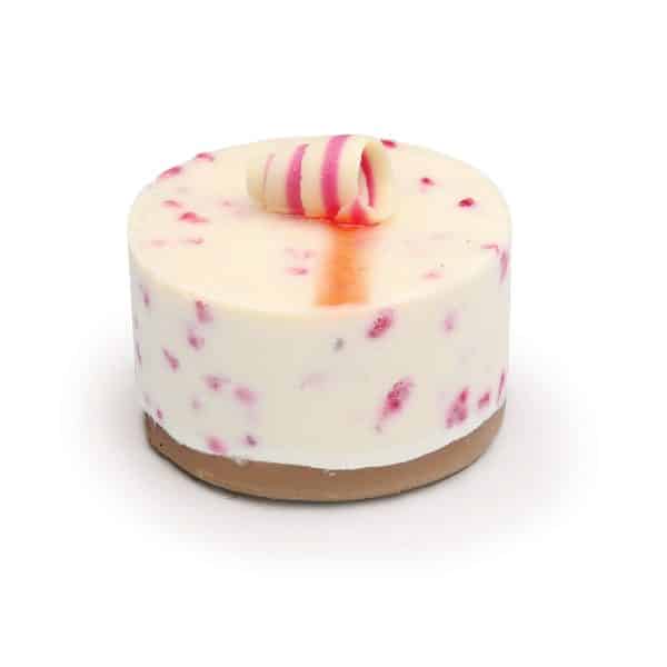 White Chocolate & Raspberry Cheesecake