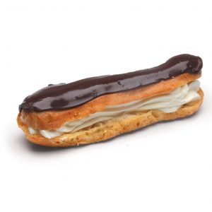 Chocolate Éclair with Cream