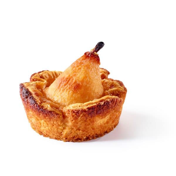 Baked Whole Pear Tart